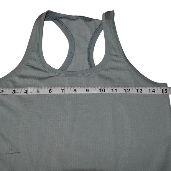 Lululemon‎ Swiftly Racerback Tank 6 Grey Stretch Activewear Breathable - Picture 7 of 8